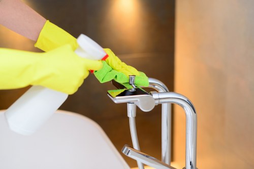 Deep mattress stain treatment for a residential property in SW1
